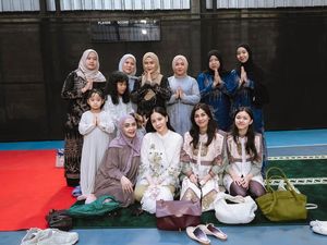 Salat Idul Adha Keluarga Andara Tanpa Raffi Ahmad