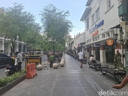Libur Idul Adha, Malioboro Jogja Lengang Siang Ini
