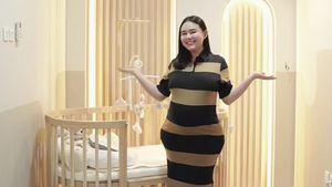 Foto Kamar Bayi Amanda Manopo, Berkonsep Skandinavian Dengan Warna Earth Tone