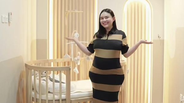 Foto Kamar Bayi Amanda Manopo, Berkonsep Skandinavian Dengan Warna Earth Tone