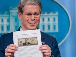 AS Siap Cetak Uang Kertas yang Tampilkan Wajah Trump