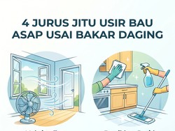 Rumah Jadi Bau Asap Usai Bakar Daging Kurban, Jurus Ini Bikin Segar Lagi