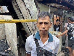 Pilu Tukang Bakso Korban Kebakaran di Tambora: Barang Jualan Ludes Terbakar