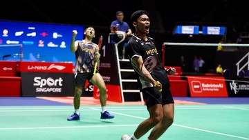 Fajar/Fikri ke Semifinal Singapore Open, Makin Semangat Kejar Gelar