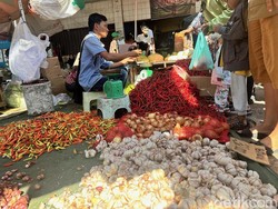 Harga Bahan Pokok di Palembang Melandai Usai Idul Adha