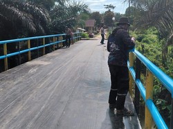 Polda Riau Rampungkan 51 Jembatan Merah Putih, 28 Lainnya Hampir Tuntas