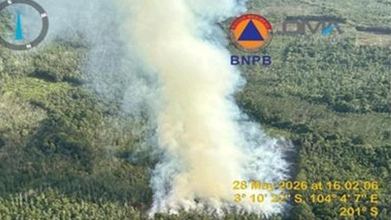 Hotspot Naik, Belasan Hektare Lahan di Sumsel Terbakar