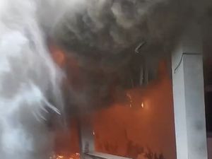 Video RSUD Syekh Yusuf Gowa Kebakaran, Pasien Dievakuasi