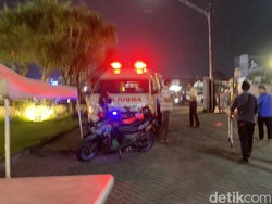 Pria Bawa Mandau Jatuh dari Lantai 2 Lawang Sewu Semarang