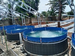 Teknologi Pompa Udara Yasunaga Bantu Tingkatkan Produktivitas Tambak