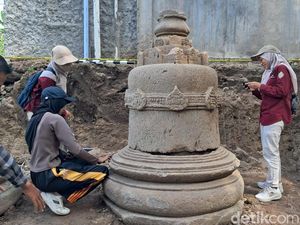Temuan Stupa di Nepen Boyolali Diperkirakan dari Abad 8-10 Masehi