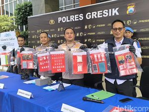 Pengedar Narkoba Jaringan Madura Diringkus di Gresik