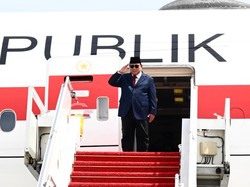 Tinggalkan Paris Usai Kunjungan Kenegaraan, Prabowo Kembali ke Tanah Air