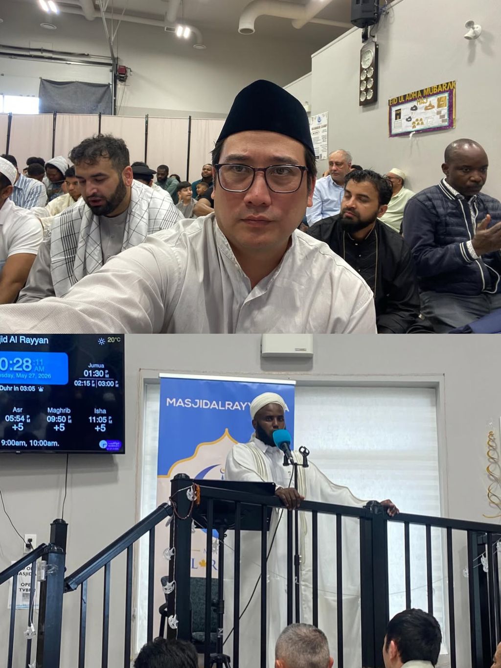 Momen Salat Iduladha Teuku Firmansyah di Kanada, Ramai Jamaah hingga Kebagian Kloter Terakhir