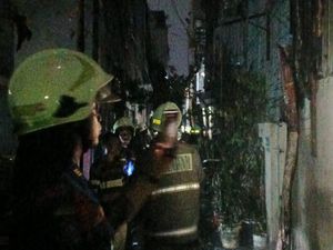 Kebakaran di Tambora Jakbar Padam, Sumber Api Sama dengan TKP Sebelumnya