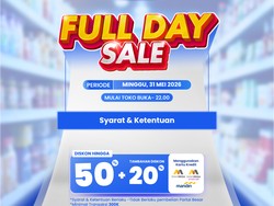 Mumpung Baru Gajian, Serbu Transmart Full Day Sale! Pesta Diskon 50% + 20%