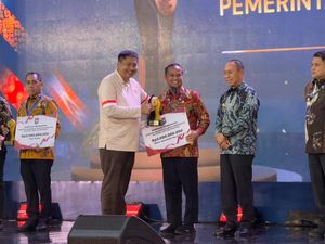 Top! Pemprov Sulsel Raih Penghargaan Terbaik 1 Creative Financing Sulawesi
