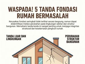 5 Tanda Fondasi Rumah Bermasalah yang Sering Diabaikan, Cek Sebelum Terlambat
