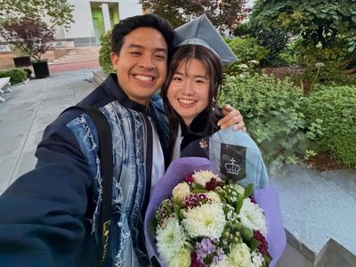 Momen Manis Jerome Polin ke New York Hadiri Wisuda Seorang Spesial