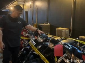 Pria Komplotan Curanmor di Sulsel Ditangkap, 86 Motor Curian Disita