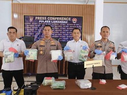Polisi Lamandau Gagalkan Peredaran 10,5 Kg Sabu Jaringan Lintas Provinsi