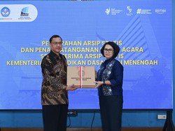 Kemendikdasmen Serahkan 139 Arsip Statis kepada ANRI, Tentang Apa?