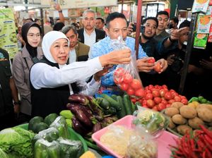 Khofifah Puji Integrasi Pasar Basah dan Kuliner di Klojen Malang
