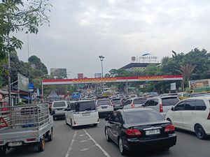 Lalin Padat, One Way Arah Puncak Bogor Berlaku Pagi Ini