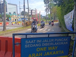 One Way Arah Jakarta Siang Ini, Mobil Menuju Puncak Bogor Disetop
