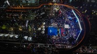 Ribuan Warga Padati Car Free Night Istimewa di Cibinong