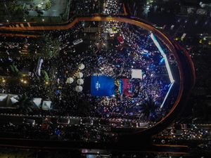 Ribuan Warga Padati Car Free Night Istimewa di Cibinong