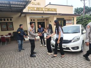 Polisi Balikin Mobil Wanita Bogor Dibawa Kabur Teman Kencan di Tangerang