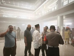 Satu Petugas Keamanan Palembang Indah Mall Dilarikan ke Rumah Sakit