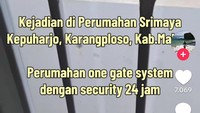 Rumah Kosong di Perumahan Elite Malang Dibobol Maling