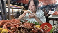 Tzuyang Mukbang di Bandung, Lahap Sate Maranggi dan Seafood Jumbo