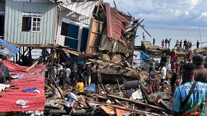 Bom Sisa PD II Tewaskan 5 Warga Biak Numfor Meledak di Bawah Rumah Panggung