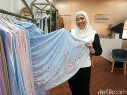 Diniatkan untuk Ibadah, Usaha Mukena Naeka Berhasil Masuk Pasar Global