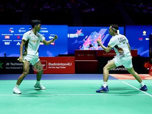 Singapore Open: Fajar/Fikri Tidak Gentar Hadapi Rankireddy/Shetty di Final