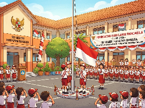 Susunan Upacara Hari Lahir Pancasila 2026 Lengkap di Tingkat Pusat, Daerah, dan Sekolah