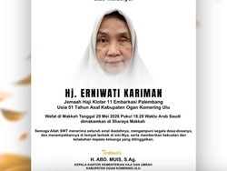 Jemaah Haji Asal OKU Meninggal di Tanah Suci, Total 4 Jemaah