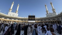 Jemaah Haji Padati Masjidil Haram untuk Menuntaskan Tawaf Ifadah