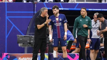 Aksi Kocak Luis Enrique Tiru Selebrasi Kvaratskhelia saat PSG Juara UCL