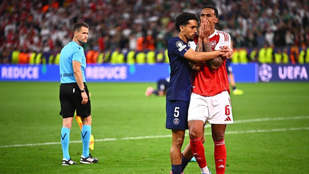 Kapten PSG Marquinhos raih UEFA Respect: Beyond the Game Award. (Foto: dpa/picture alliance via Getty I/picture alliance)
