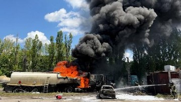 PLTN Zaporizhzhia Dihantam Drone, Rusia-Ukraina Saling Tunjuk