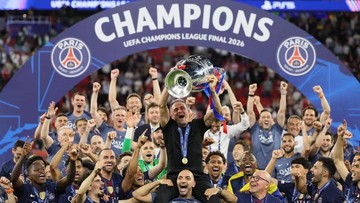 Pertahankan Gelar Liga Champions, PSG Ikuti Jejak Real Madrid