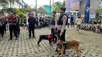 Usai Ricuh, Final Tarkam PSSI Banyuwangi Dijaga 300 Polisi-Anjing K-9