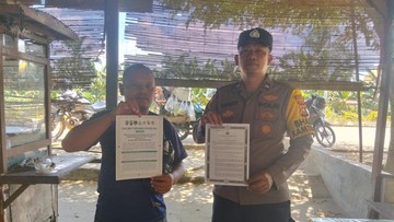 Polisi di Rohil Patroli Cegah Karhutla, Tegaskan Maklumat Kapolda Riau