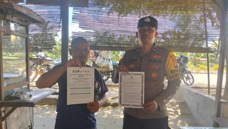 Polisi di Rohil Patroli Cegah Karhutla, Tegaskan Maklumat Kapolda Riau