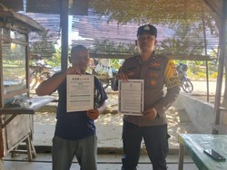 Polisi di Rohil Patroli Cegah Karhutla, Tegaskan Maklumat Kapolda Riau