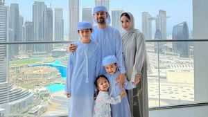 Alhamdulillah... Raffi Ahmad Lepas Rindu dengan Keluarga di Dubai Usai Haji